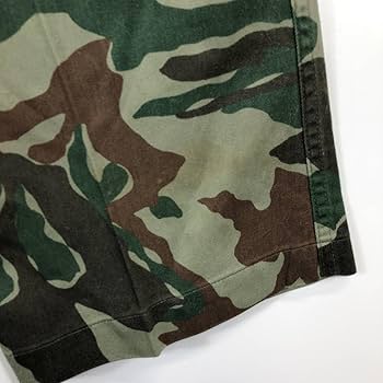 Amazon.co.jp: 防衛庁 91年 迷彩服 ズボン 3号 カモフラ 自衛隊